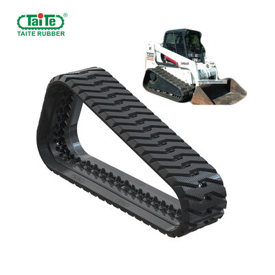 Dobra cena. Gumowe gąsienice ze sterowaniem burtowym 450x86BLx52 do BOBCAT T200 z wzmocnionymi kablami i mocnym profilem bieżnika z dużą prędkością w Internecie