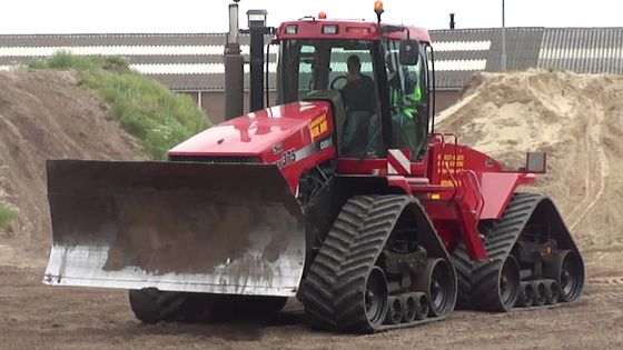 Dobra cena. CASE IH RowTrac Case Gumowe gąsienice TP25 
