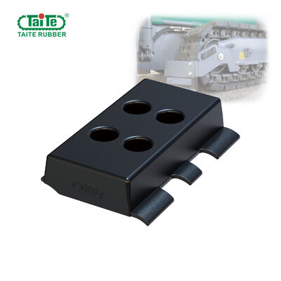 Dobra cena. Czarne, lekkie płytki gąsienicowe do nawierzchni o wysokiej wydajności. Wytrzymała guma w Internecie