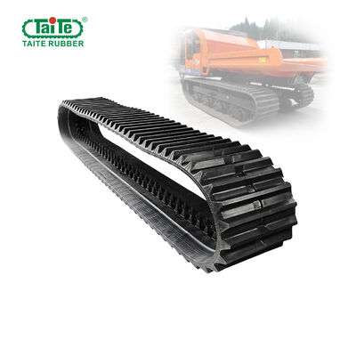 Dobra cena. 700x100x96mm Hitachi Rubber Tracks for Dumper z wysoką siłą trakcyjną i trwałą konstrukcją w Internecie