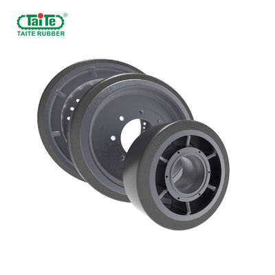 Dobra cena. Wytrzymałe koła z poliuretanu do brukowania asfaltu, w tym koła napędowe i kierownice w Internecie